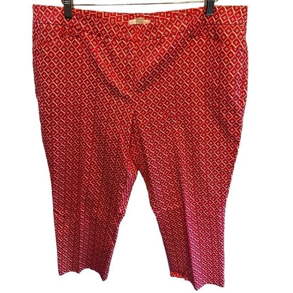 NEW NY&C Audrey Stretch Slim Leg Crop Pants Woman’s size 18 - Picture 1 of 9